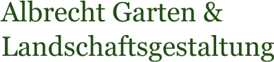 Gartenbaufirma und Gartenservice  Gärtner Albrecht in Hamburg